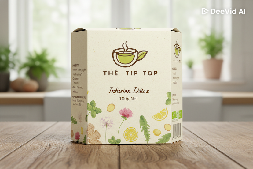 Boîte 100g thé détox